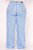 Calça Jeans Ane Plus Size Wide Leg Premium Cleicieli Azul - Imagem 2