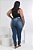Calça Jeans Latitude Plus Size Skinny Lucyane Azul - Imagem 3