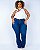 Calça Jeans Plus Size Flare Milzem - Imagem 4