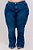 Calça Jeans Ane Plus Size Flare Eurakevia Azul - Imagem 3