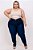 Calça Jeans Ane Plus Size Skinny Claudinei Azul - Imagem 1