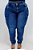 Calça Jeans Ane Plus Size Skinny Moldelilne Azul - Imagem 3