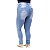 Calça Plus Size Jeans Rasgadinha Clara Credencial Cintura Alta - Imagem 3