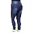 Calça Plus Size Jeans Feminina Azul Credencial Cintura Alta - Imagem 3