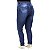 Calça Plus Size Jeans Feminina Rasgadinha Cintura Alta Cheris - Imagem 4