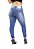 Calça Jeans Deerf Skinny Rasgada Wiara Azul - Imagem 1