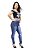 Calça Jeans Thomix Skinny Rasgada Josaine Azul - Imagem 2