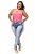 Calça Jeans Bokker Plus Size Reta Chayane Azul - Imagem 2