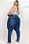 Calça Jeans Ane Plus Size Skinny Lubiane Azul - Imagem 4