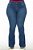 Calça Jeans Ane Plus Size Flare Ilanna Azul - Imagem 3