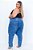 Calça Jeans Ane Plus Size Skinny Cislania Azul - Imagem 4