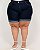 Shorts Meia Coxa Jeans Plus Size Malev - Imagem 4