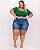 Shorts Meia Coxa Jeans Plus Size Verangela - Imagem 1