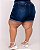 Shorts Meia Coxa Jeans Plus Size Kethelly - Imagem 2
