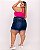 Shorts Meia Coxa Jeans Plus Size Kethelly - Imagem 5