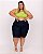 Bermuda Ciclista Jeans Plus Size Shellika - Imagem 1