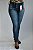 Calça Jeans Azul Feminina Modelo Legging Credencial - Imagem 4