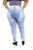 Calça Jeans Cheris Plus Size Skinny Rafaely Azul - Imagem 1