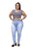 Calça Jeans Cheris Plus Size Skinny Edilma Azul - Imagem 2