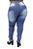 Calça Jeans Cheris Plus Size Skinny Maricelia Azul - Imagem 1