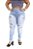 Calça Jeans Helix Plus Size Skinny com Elástico Evalina Azul - Imagem 3