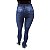 Calça Jeans Plus Size Feminina Escura com Elástico Helix - Imagem 2