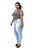 Calça Jeans Xtra Charmy Plus Size Skinny Edicleide Azul - Imagem 2