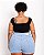 Shorts Jeans Curto Plus Size Soleide - Imagem 5