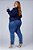 Jaqueta Jeans Plus Size Juveni Azul - Imagem 4