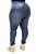 Calça Jeans Credencial Plus Size Skinny Luiza Azul - Imagem 1