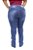 Calça Jeans Credencial Plus Size Flare Giovana Azul - Imagem 1