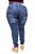 Calça Jeans Cheris Plus Size Skinny com Elástico Munick Azul - Imagem 1