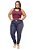 Calça Jeans Deerf Plus Size Skinny Carolini Azul - Imagem 2