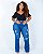 Calça Jeans Plus Size Flare Anderleia - Imagem 1