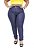 Calça Jeans Plus Size Feminina Escura Wesen Lucimeire - Imagem 3