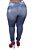 Calça Jeans Plus Size Feminina Rasgadinha Sawary Sheila - Imagem 2