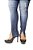 Calça Jeans Consciência Skinny Rasgada Glaucie Azul - Imagem 4