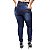 Calça Jeans Credencial Skinny com Elástico Melisa Azul - Imagem 1