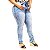 Calça Jeans Meitrix Plus Size Skinny com Elástico Thaise Azul - Imagem 3