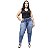 Calça Jeans Cheris Plus Size Skinny Caliandra Azul - Imagem 2