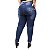 Calça Jeans Credencial Plus Size Skinny Rasgada Mayna Azul - Imagem 3