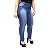 Calça Jeans Credencial Plus Size Skinny Glezia Azul - Imagem 3