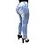 Calça Jeans Credencial Plus Size Skinny Darlene Azul - Imagem 1