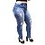 Calça Jeans MC2 Plus Size Skinny Tainar Azul - Imagem 1