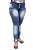 Calça Jeans Feminina Legging Hevox Levanta Bumbum - Imagem 1