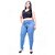 Calça Jeans Cambos Plus Size Skinny Marleine Azul - Imagem 2