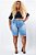 Bermuda Jeans Ciclista Plus Size Natiela - Imagem 4