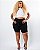 Bermuda Jeans Ciclista Plus Size Mykelle - Imagem 1