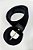 Cinto Feminino Plus Size Preto Fivela Encapada - Imagem 1