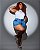 Shorts Jeans Curto Plus Size Denyze - Imagem 7
